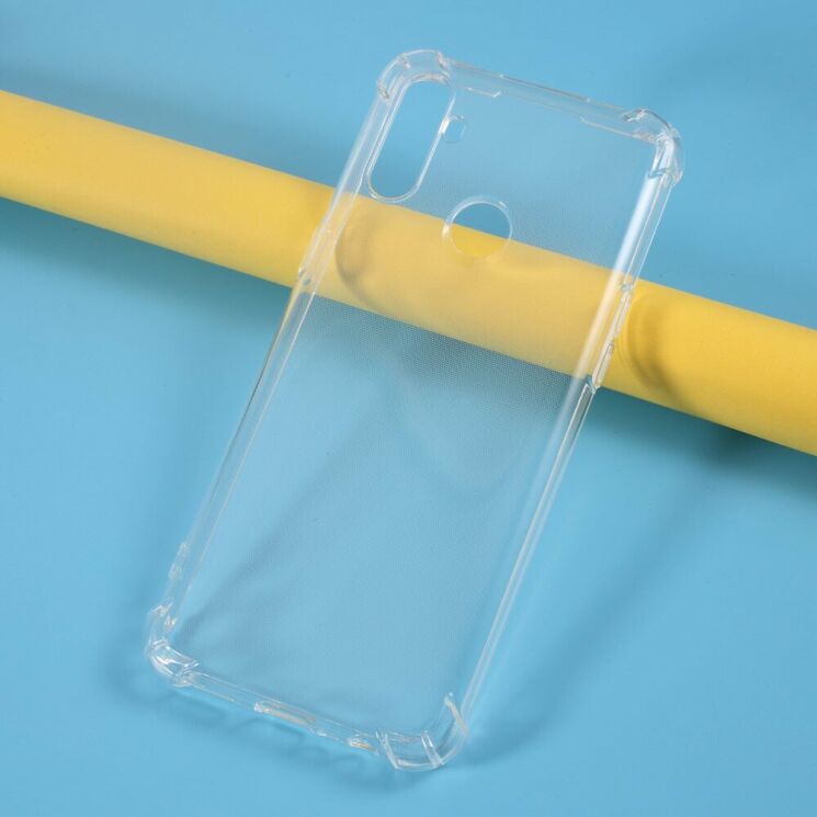 Чохол з посиленими кутами UniCase AirBag для Realme C3 - Transparent: фото 3 з 6