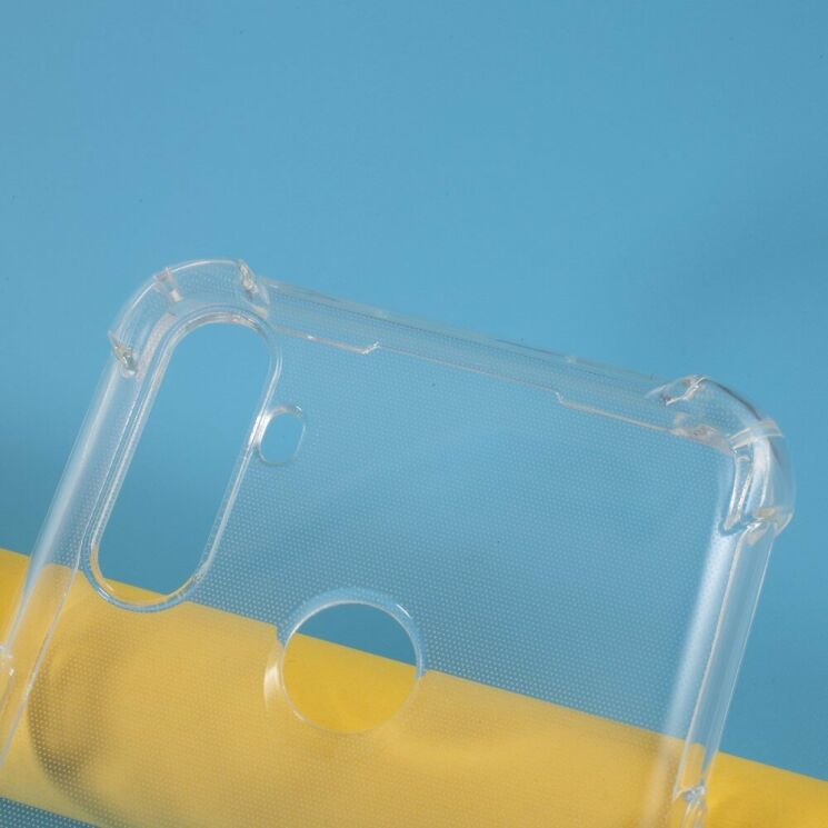 Чохол з посиленими кутами UniCase AirBag для Realme C3 - Transparent: фото 4 з 6