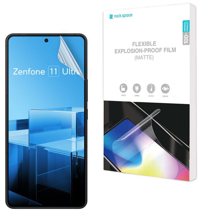 Антиблікова плівка на екран RockSpace Explosion-Proof Matte для ASUS Zenfone 11 Ultra: фото 1 з 8