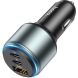 Автомобильное зарядное устройство HOCO NZ9 Galloper 95W (2C+U) - Black (923420B). Фото 3 из 10