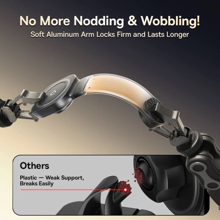 Автомобильный держатель с беспроводной зарядкой Baseus PrimeTrip C03 Pro (C0013A) - Cosmic Black: фото 9 из 11