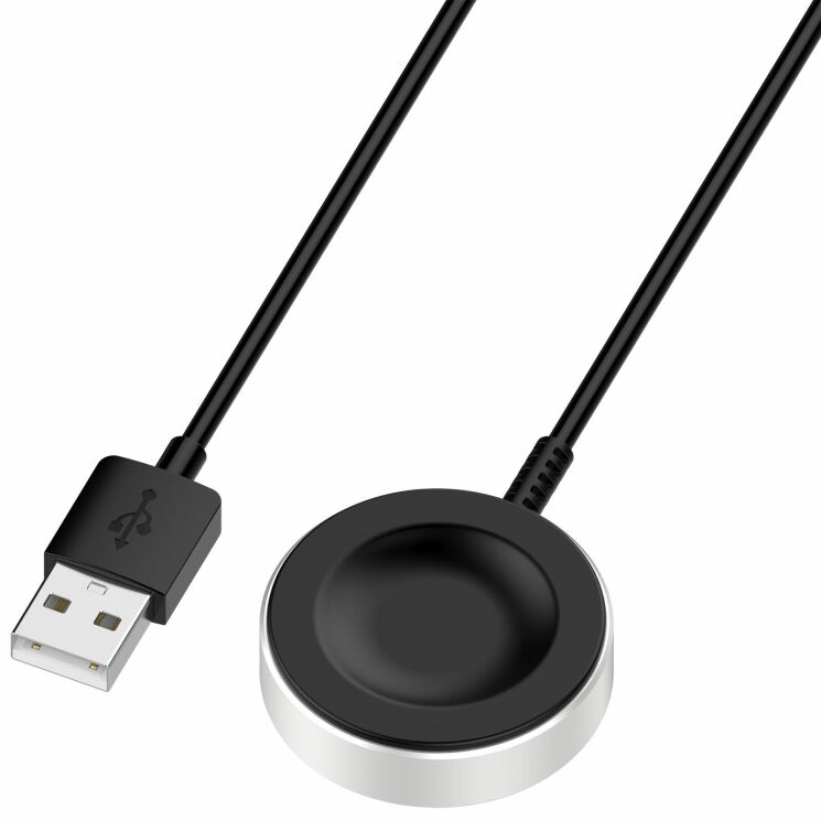 Бездротовий зарядний пристрій Deexe Metal Charger для Huawei Watch 3 / 3 Pro / 4 / 4 Pro / 5 / GT 5 / GT 5 Pro / GT 4 / GT 3 / GT 3 Pro / GT 3 SE / GT 2 Pro / GT 2 Pro ECG / Fit 4 / Fit 4 Pro - Black: фото 2 з 6