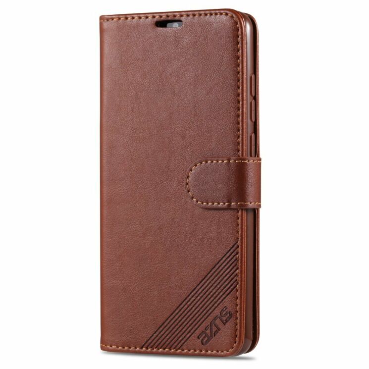 Чехол AZNS Wallet Case для Xiaomi Redmi 9 - Brown: фото 2 из 10