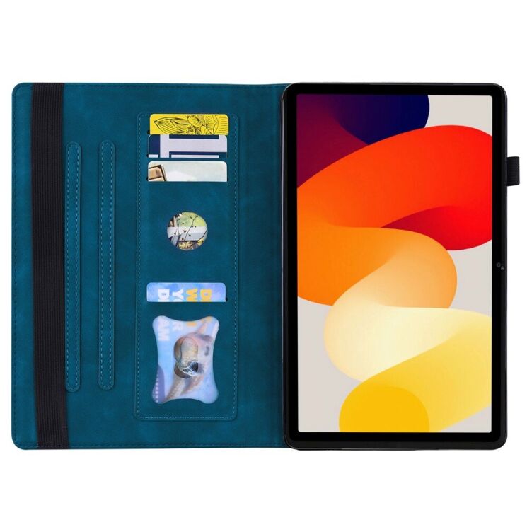 Чохол Deexe Business Style для Xiaomi Redmi Pad 2 - Blue: фото 2 з 8