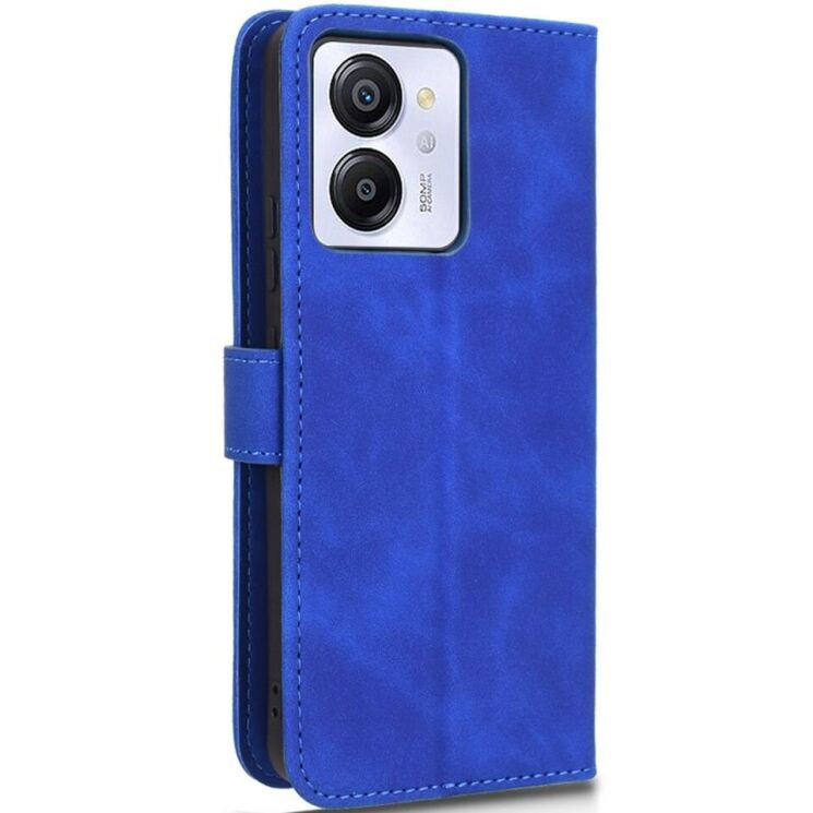 Чехол Deexe Classic Wallet для Blackview Color 8 - Blue: фото 5 из 6