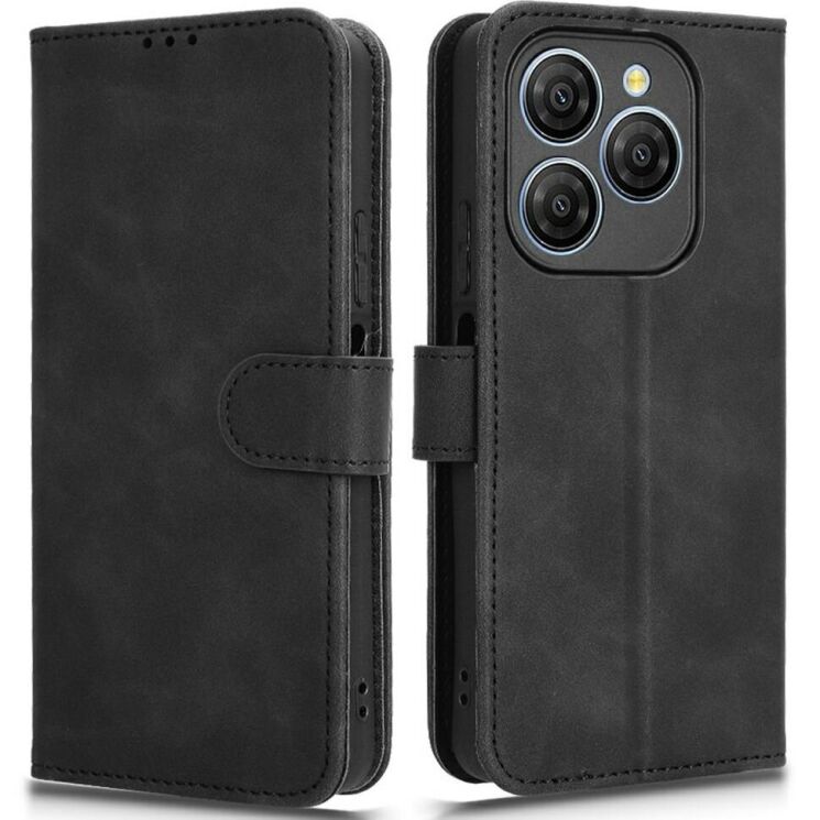 Чехол Deexe Classic Wallet для BlackView Shark 9 - Black: фото 1 из 6