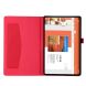 Чехол Deexe Cloth Style для Lenovo Tab M10 Plus 1/2 Gen (TB-X606) - Red (226909R). Фото 2 из 6