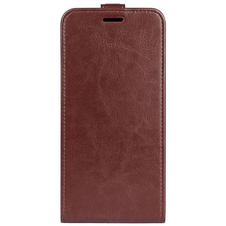 Чехол Deexe Flip Case для ZTE Blade V40 - Brown: фото 3 из 6