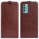 Чехол Deexe Flip Case для ZTE Blade V40 - Brown (305613Z). Фото 1 из 6