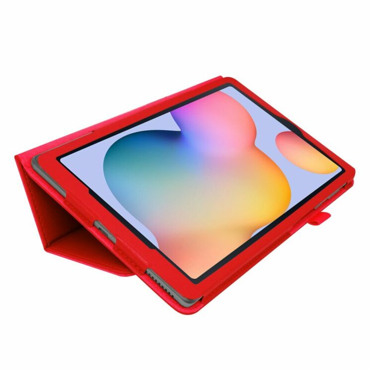 Чехол Deexe Folder Style для Samsung Galaxy Tab S6 lite / S6 Lite (2022/2024) - Red: фото 3 из 7
