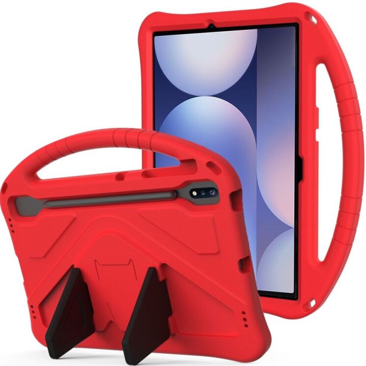 Чехол Deexe KickStand Cover для Samsung Galaxy Tab S10 Plus - Red: фото 1 из 5
