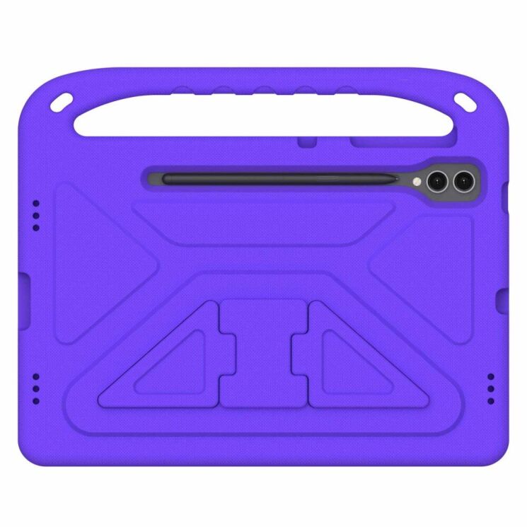 Чехол Deexe KickStand Cover для Samsung Galaxy Tab S9 FE Plus (X610.616) - Purple: фото 3 из 7