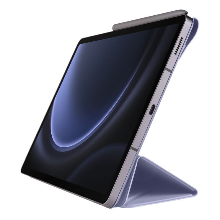 Чeхол Deexe Origami Series для Samsung Galaxy Tab S9 / S9 FE / S10 FE (X710/716/510/516/520/526) - Lavender Purple: фото 2 из 12