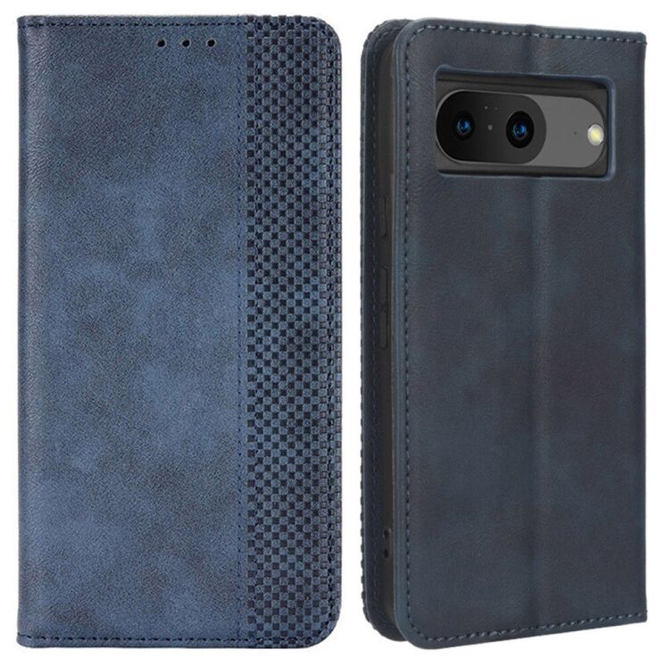Чохол Deexe Retro Style для Google Pixel 8 - Blue: фото 1 з 9