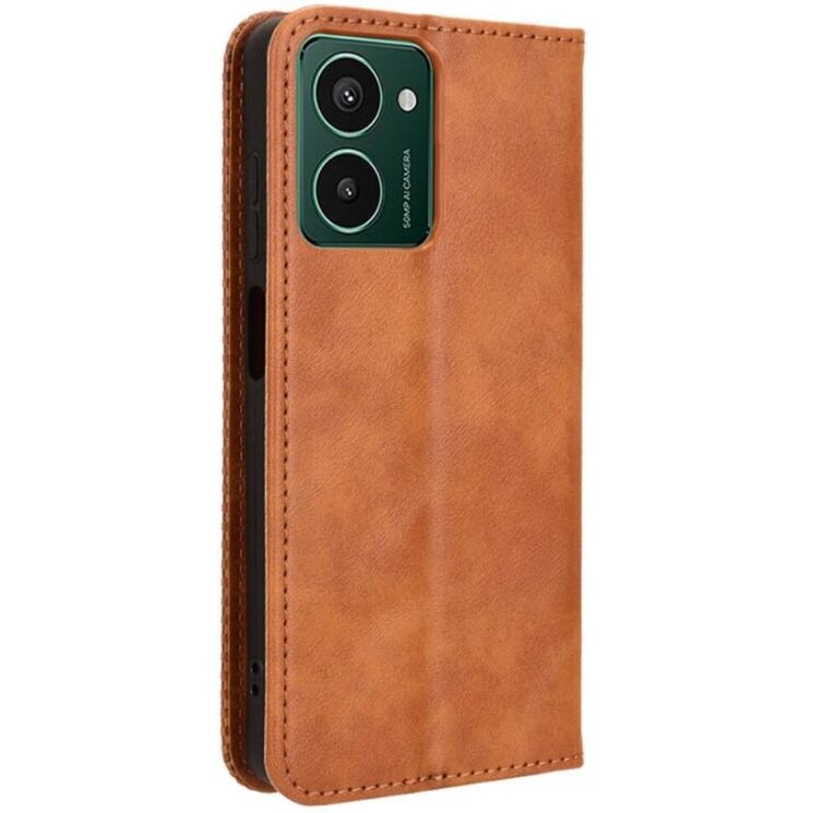 Чохол Deexe Retro Style для HMD Pulse / Pulse Pro / Pulse Plus - Brown: фото 6 з 7