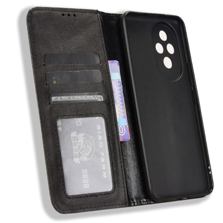 Чохол Deexe Retro Style для Honor 200 - Black: фото 4 з 7