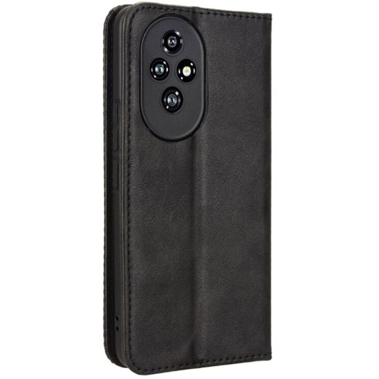 Чохол Deexe Retro Style для Honor 200 - Black: фото 6 з 7