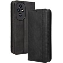 Чехол Deexe Retro Style для Honor 200 - Black: фото 1 из 7