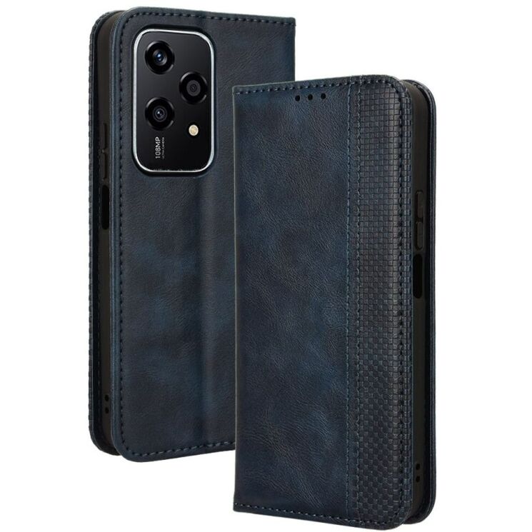 Чехол Deexe Retro Style для Honor 200 Lite - Blue: фото 1 из 7