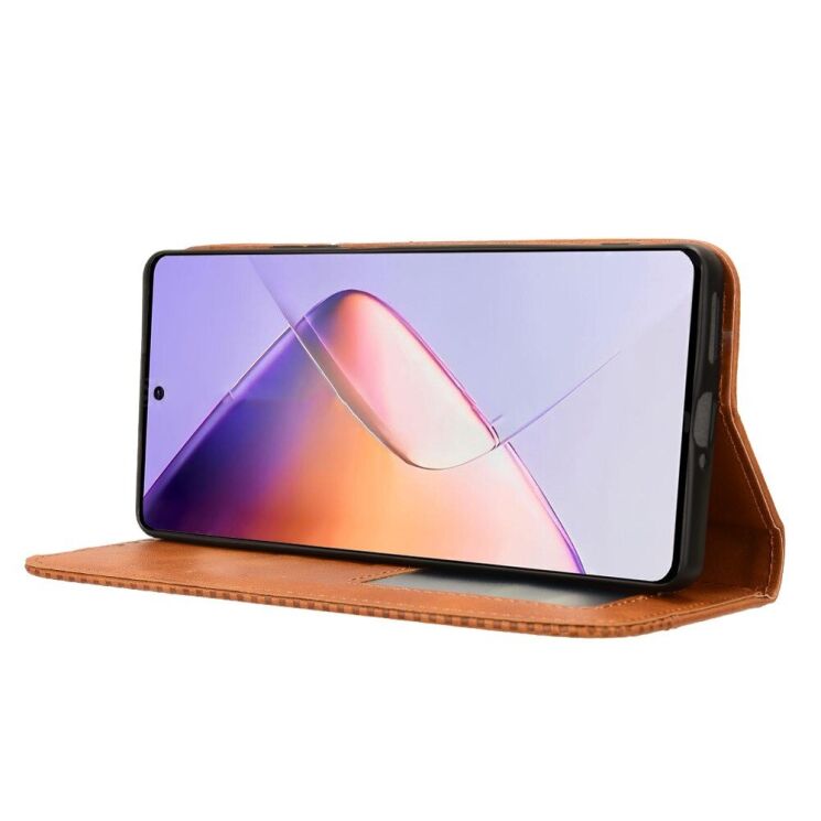 Чохол Deexe Retro Style для Infinix Note 40 - Brown: фото 3 з 7