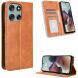 Чохол Deexe Retro Style для Motorola Moto G56 - Brown (383115Z). Фото 2 з 15