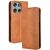 Чохол Deexe Retro Style для Motorola Moto G56 - Brown: фото 1 з 15