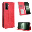 Чехол-книжка Deexe Retro Style для OnePlus Nord CE 5 / Ace 5 Racing - Red (387600R)