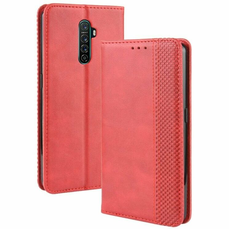 Чехол Deexe Retro Style для Realme X2 Pro - Red: фото 1 из 13
