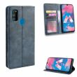 Чехол Deexe Retro Style для Samsung Galaxy M30s (M307) / Galaxy M21 (M215) - Blue (211208L)