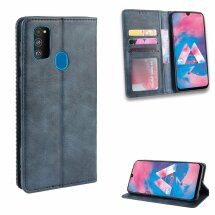Чохол Deexe Retro Style для Samsung Galaxy M30s (M307) / Galaxy M21 (M215) - Blue: фото 1 з 11