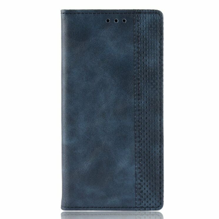 Чехол Deexe Retro Style для Samsung Galaxy M30s (M307) / Galaxy M21 (M215) - Blue: фото 3 из 11