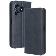 Чехол Deexe Retro Style для TECNO Spark 10 - Blue (325407L)
