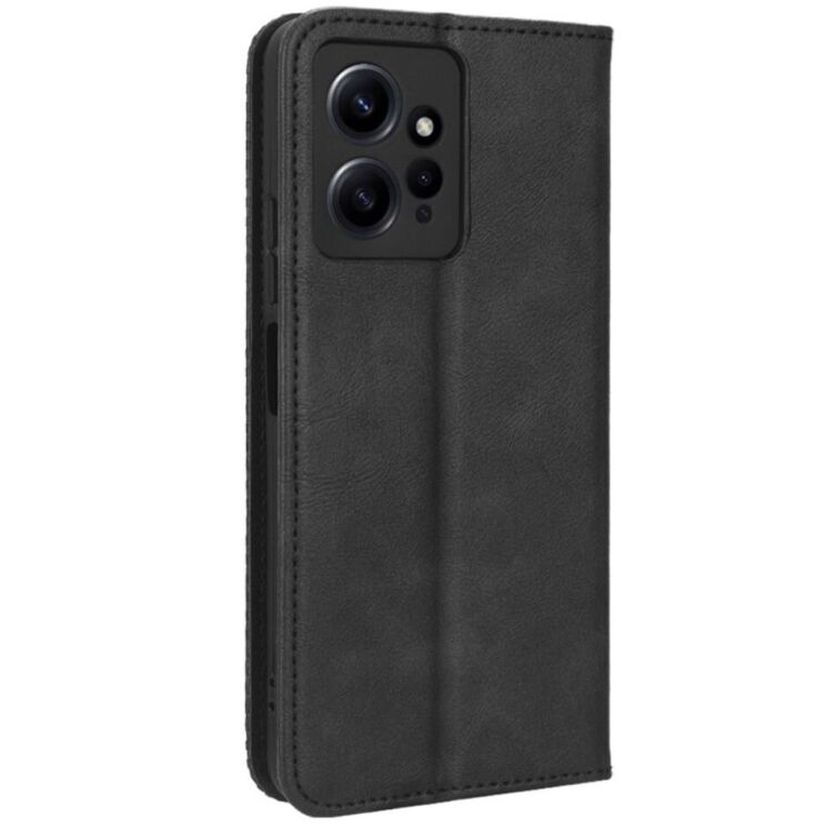 Чохол Deexe Retro Style для Xiaomi Redmi Note 12 - Black: фото 6 з 8