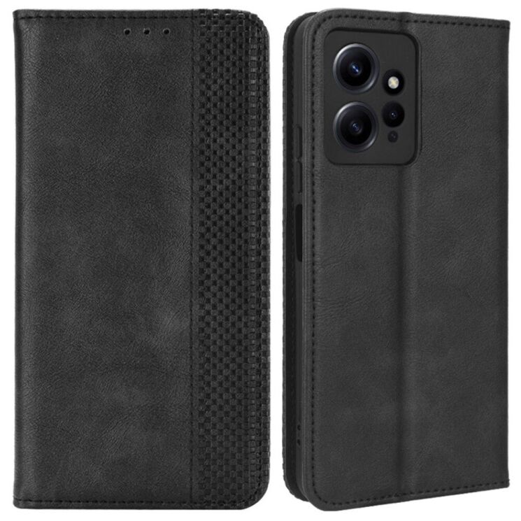 Чохол Deexe Retro Style для Xiaomi Redmi Note 12 - Black: фото 1 з 8