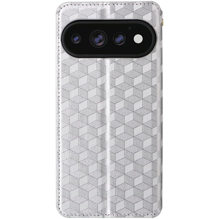 Чехол Deexe Rhombus Book для Google Pixel 11 / 11 Pro - Silver: фото 7 из 7