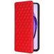 Чехол Deexe Rhombus Book для OPPO A3x / A3 / A40m - Red (365301R). Фото 5 из 8