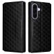 Чехол Deexe Rhombus Book для Samsung Galaxy A37 (A376) - Black (406081B). Фото 1 из 7