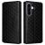 Чехол Deexe Rhombus Book для Samsung Galaxy A37 (A376) - Black: фото 1 из 7