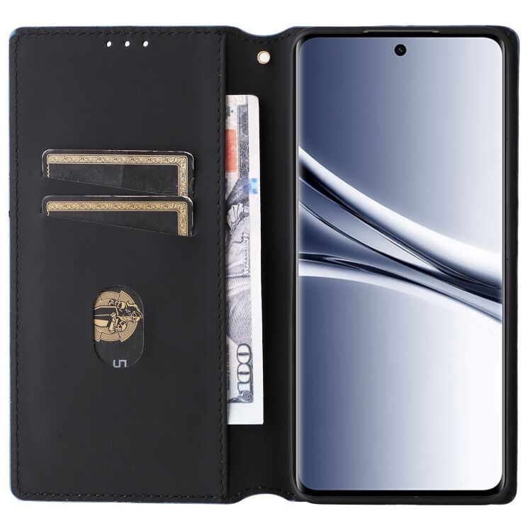 Чехол Deexe Rhombus Book для Xiaomi Redmi Note 15 (4G/5G) / Poco M8 - Red: фото 2 из 8