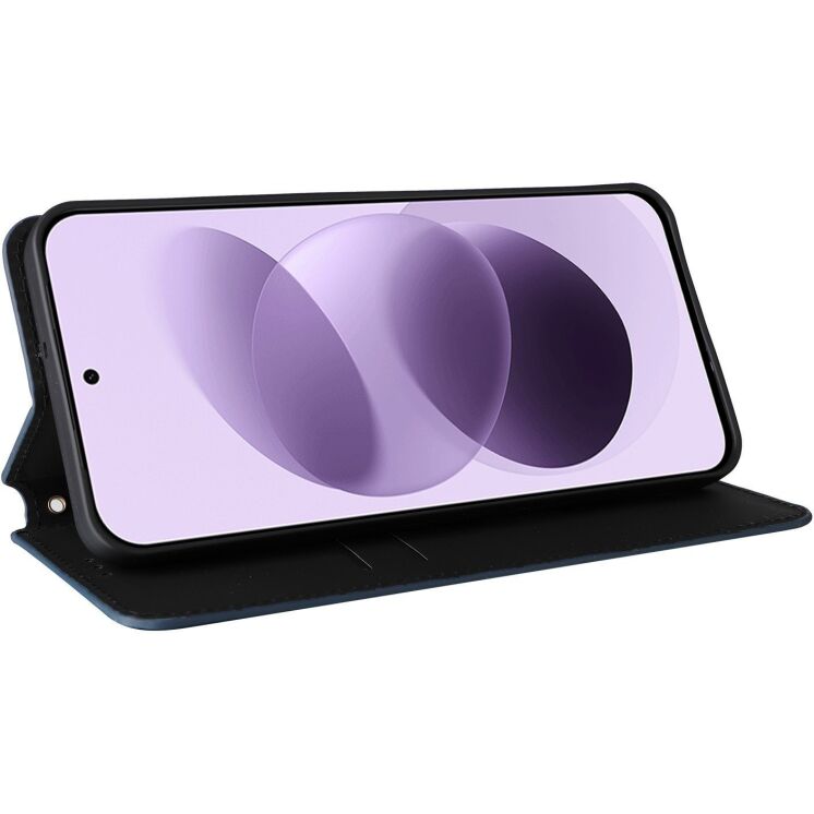 Чохол Deexe Rhombus Book для Xiaomi Redmi Note 17 - Blue (430015L) Чохол Deexe Rhombus Book для Xiaomi Redmi Note 17 - Blue: фото 3 з 7