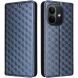 Чохол Deexe Rhombus Book для Xiaomi Redmi Note 17 - Blue (430015L). Фото 1 з 7