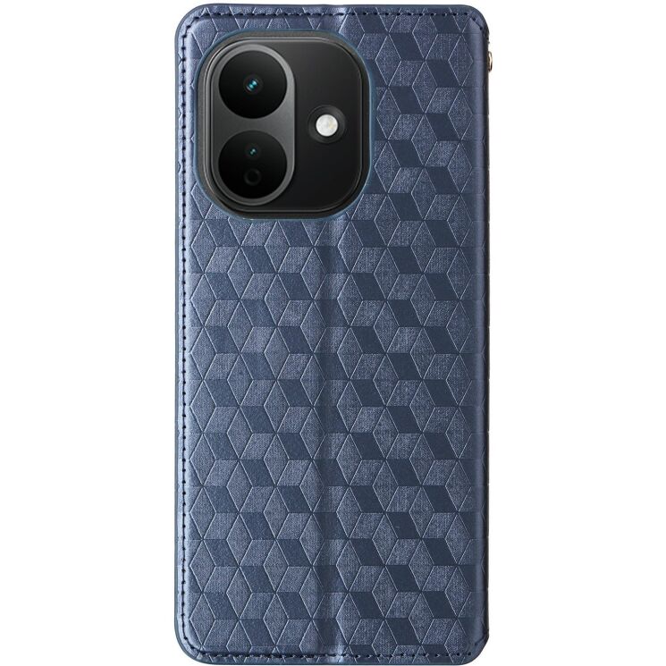 Чохол Deexe Rhombus Book для Xiaomi Redmi Note 17 - Blue (430015L) Чохол Deexe Rhombus Book для Xiaomi Redmi Note 17 - Blue: фото 7 з 7