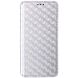 Чехол Deexe Rhombus Book для ZTE Blade A34 - Silver (366143S). Фото 5 из 9