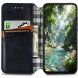 Чехол Deexe Rhombus Wallet для Honor 600 Lite - Black (411805B). Фото 3 из 8