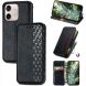 Чехол Deexe Rhombus Wallet для Honor 600 Lite - Black (411805B). Фото 1 из 8