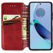 Чехол Deexe Rhombus Wallet для Motorola Moto G84 - Red (339155R). Фото 2 из 6