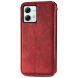 Чехол Deexe Rhombus Wallet для Motorola Moto G84 - Red (339155R). Фото 5 из 6