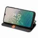 Чехол Deexe Rhombus Wallet для Nokia C32 - Black (327416B). Фото 3 из 7