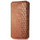 Чехол Deexe Rhombus Wallet для OPPO A60 - Brown (357423Z). Фото 4 из 9