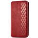 Чохол Deexe Rhombus Wallet для OPPO A78 - Red (336647R). Фото 5 з 10